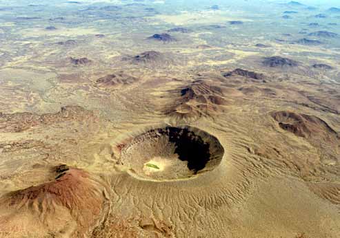 Crater en el Desierto de Altar