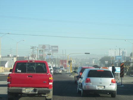 Smog in La Paz