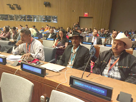 At the UN